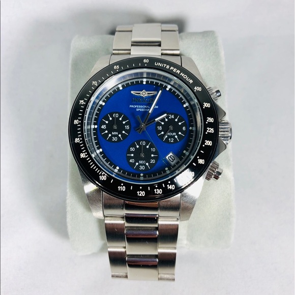 Invicta Other - INVICTA Speedway Silver Watch Quartz 39.5MM Mens